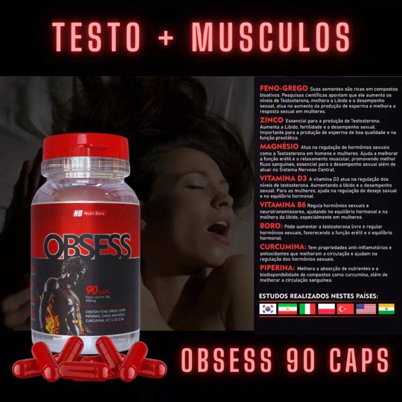 Obsess-Estimulante-Sexual-Masculino-Aumento-Peniano-Duro-90-Caps