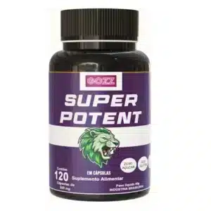 Super Potent Estimulante Sexual Aumento Peniano Retarda Ejaculação 120 Caps