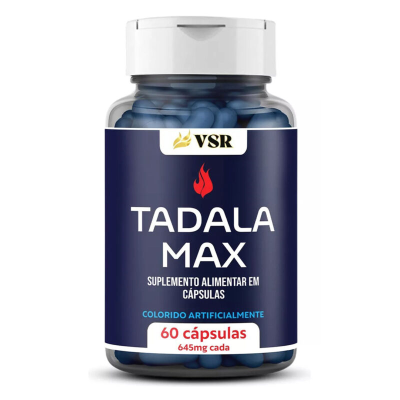 Tadala-Max-Estimulante-Sexual-Masculino-Disfunção-Erétil-60-Caps