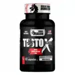 Testo X Black Aumenta Testosterona Libido Energia e Vitalidade 60 Caps