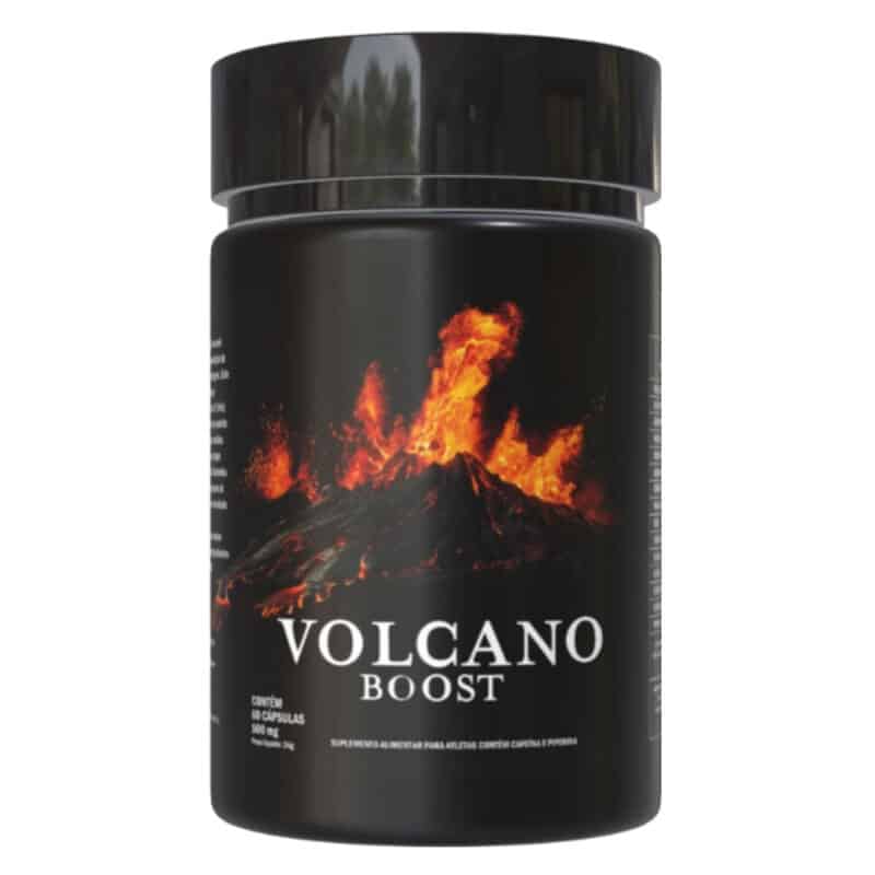 Volcano Boost Estimulante Sexual Masculino Disfunção Erétil 60 Caps