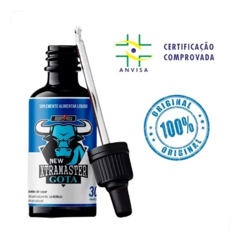 Xtramaster Gotas Estimulante Sexual +Libido Retarda Ejaculação 30 ml