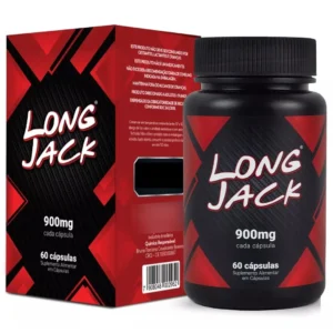 Long Jack Estimulante Aumento da Libido e Desempenho Sexual 60 Caps libidos vita