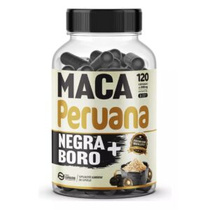 Maca Peruana Negra com Boro Aumenta Libido e Desempenho 120 Caps libidos vita
