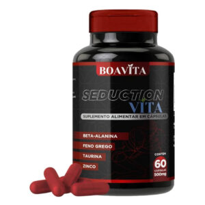 Seduction Vita Estimulante Natural Aumenta Libido e Vigor 60 Caps